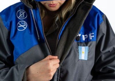 Campera Trucker forrada con polar