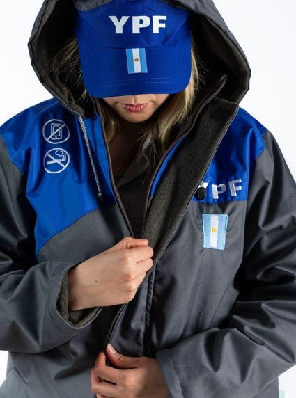 Campera Trucker forrada con polar