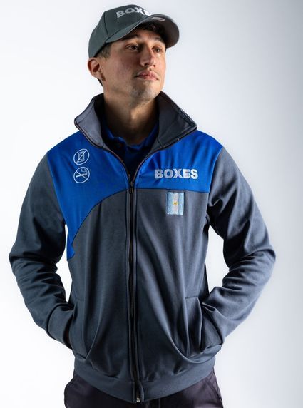 Campera tela deportiva Boxes