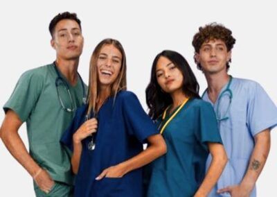 Uniformes para médicos, enfermería y personal de salud